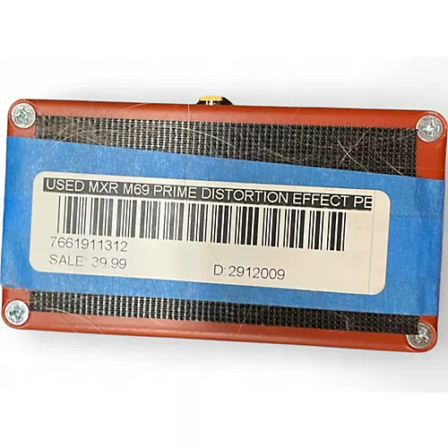 Used MXR M69 Prime Distortion Effect Pedal