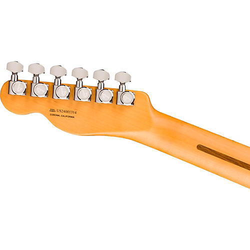 Fender American Ultra II Telecaster Ebony Fingerboard Electric Guitar Texas Tea