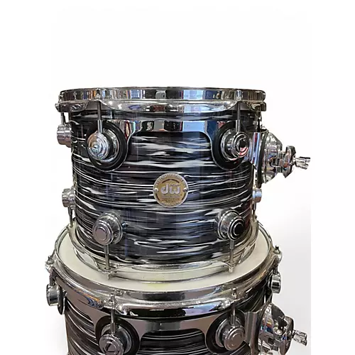 Used DW 4 Piece SSC Collector's Series Black Oyster Drum Kit Black Oyster