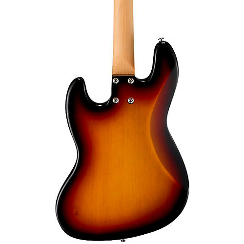 G&L Fullerton Deluxe JB Maple Fingerboard Electric Bass 3-Tone Sunburst