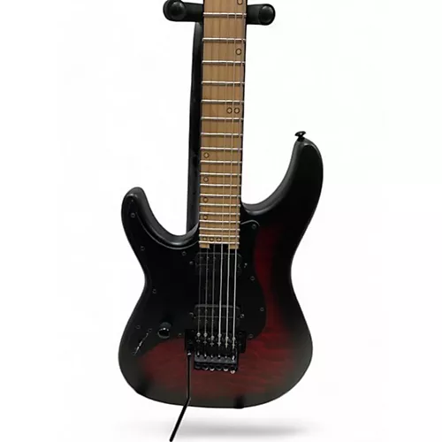 Used Schecter Guitar Research Miles Dimitri Crimson Red Burst Electric Guitar Crimson Red Burst