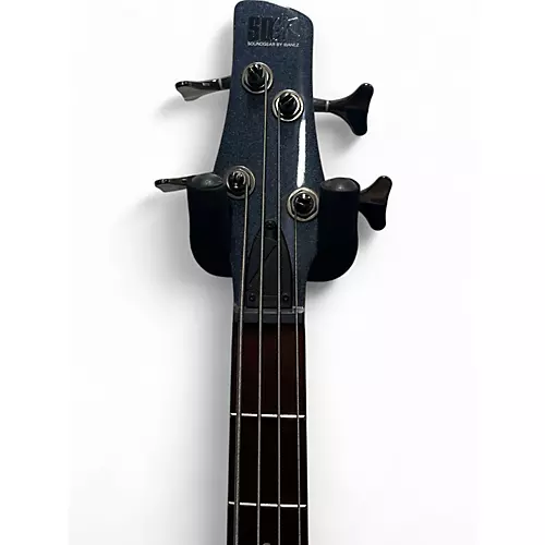Used Ibanez SR300 Glitter Black Electric Bass Guitar Glitter Black