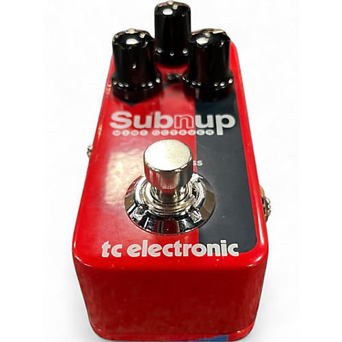 Used TC Electronic Sub N Up Octaver Effect Pedal