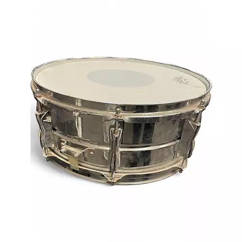 Used Yamaha 5.5X14 Stage Custom Snare SD-265 Steel Drum Steel 10