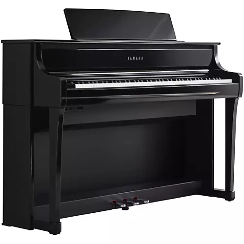 Yamaha Clavinova CLP-875 Console Digital Piano With Bench White Birch