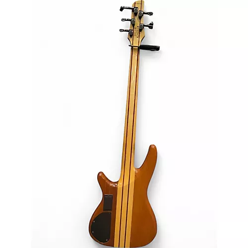 Used 2006 Ibanez SR 1005 EWN Natural Electric Bass Guitar Natural