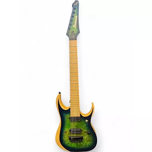 Used Ibanez RGDIX7MPB SURREAL BLUE BURST Solid Body Electric Guitar SURREAL BLUE BURST