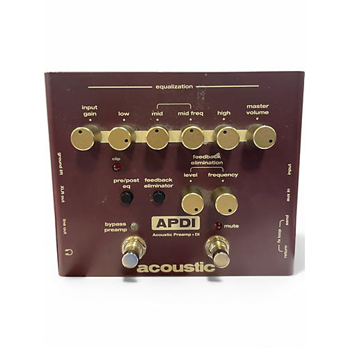 Used Acoustic APDI Guitar Preamp