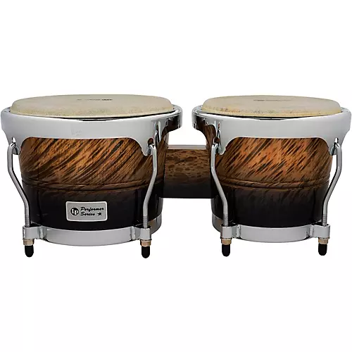 LP Performer Series Bongos With Chrome Hardware Desert Sand