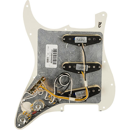 Fender Stratocaster SSS Fat '50s Prewired Pickguard Black/White/Black