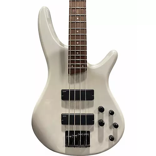 Used Ibanez SR250 Pearl White Electric Bass Guitar Pearl White