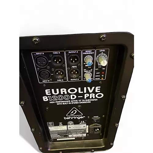 Used Behringer Eurolive B1200D Powered Subwoofer