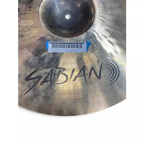 Used SABIAN 19in HHX Evolution Crash Brilliant Cymbal 39