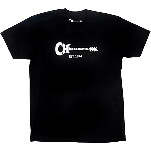 Charvel Guitar Logo Black T-Shirt X Large