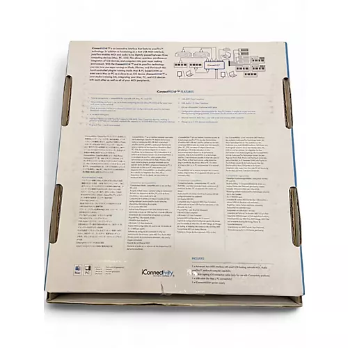 Used 2014 iConnectivity iconnectmidi4 MIDI Interface