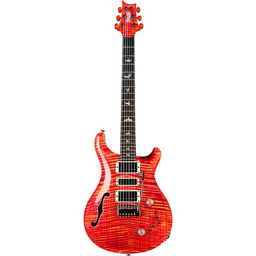 PRS Private Stock Special Semi-Hollow Electric Guitar Raspberry Lemon Stripe
