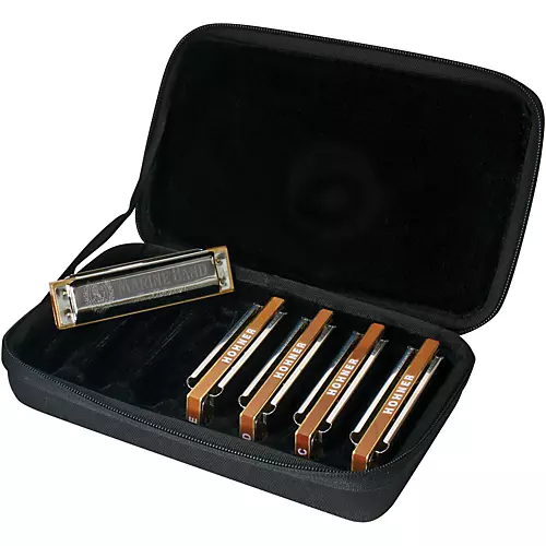 Hohner Case of Marine Bands Harmonica 5-Pack