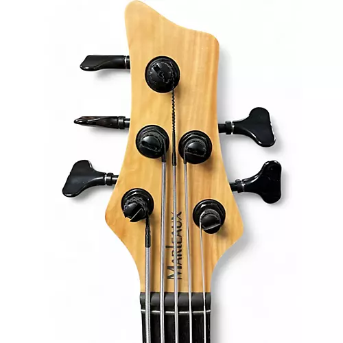 Used Marleaux MBASS BIGHOLLOW Natural Electric Bass Guitar Natural