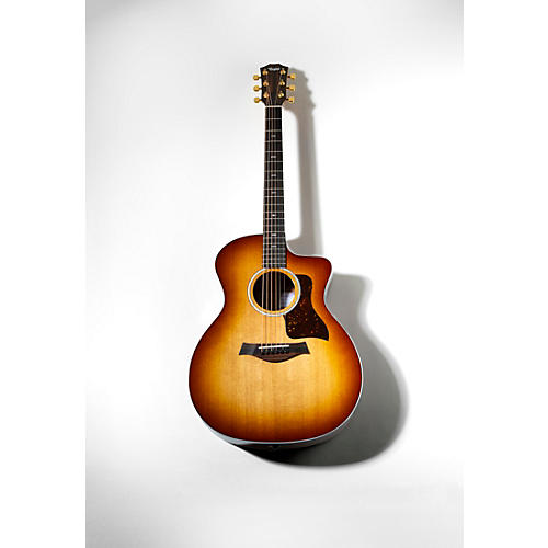 Taylor 214ce DLX Sunset Blvd Grand Auditorium Acoustic-Electric Guitar Sunset Edgeburst