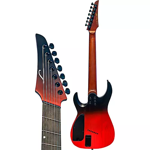 Legator Ninja 7-String Multi-Scale Performance Series Electric Guitar Crimson