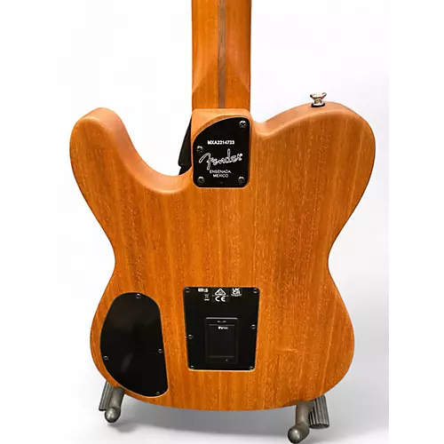 Used Fender Acoustasonic Player Telecaster White Acoustic Electric Guitar White