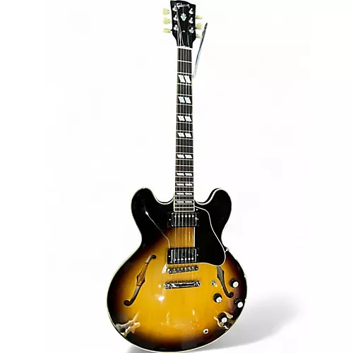 Used 2023 Gibson ES345 Tobacco Sunburst Hollow Body Electric Guitar Tobacco Sunburst