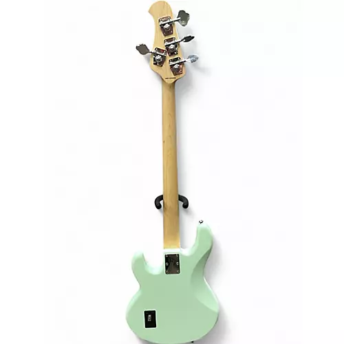 Used Sterling by Music Man Sub 4 Mint Green Electric Bass Guitar Mint Green
