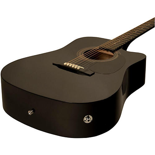 Rogue RA-090 Dreadnought Cutaway Acoustic-Electric Guitar Mahogany