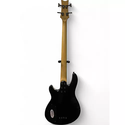 Used Schecter Guitar Research Raiden Deluxe 4 String Black Electric Bass Guitar Black