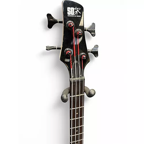 Used Ibanez SR500 Black Electric Bass Guitar Black