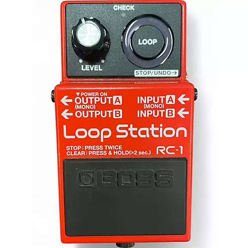 Used BOSS RC1 Loop Station Pedal