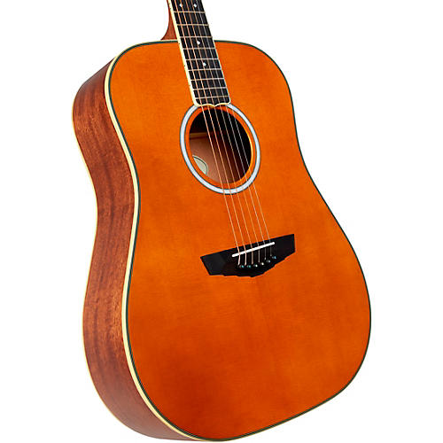 D'Angelico Excel Lexington Dreadnought Acoustic-Electric Guitar Autumn Burst