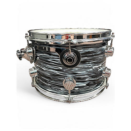 Used DW 3 Piece JAZZ SERIES BLACK OYSTER GLASS Drum Kit BLACK OYSTER GLASS