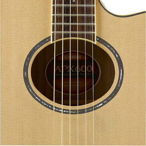 Yamaha APX600 Acoustic-Electric Guitar Black