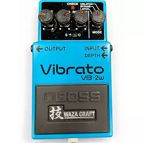 Used BOSS VB2W WAZA Effect Pedal
