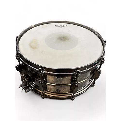 Used TAMA 14in CHARLIE BENANTE SIGNATURE PALLETTE Silver Drum Silver 33