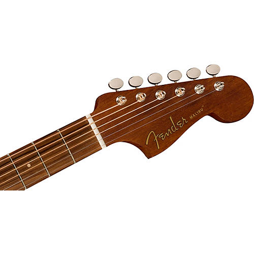 Fender California Malibu Special All-Mahogany Acoustic-Electric Guitar Natural