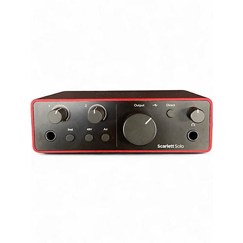 Used Focusrite Scarlett Solo Audio Interface