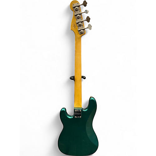 Used Fender Custom Shop Precision Bass  british racing green Electric Bass Guitar british racing green