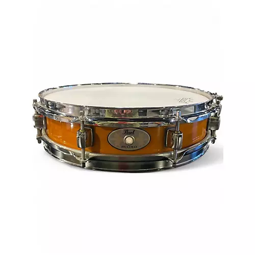 Used Pearl 13in PICCOLO SNARE Antique Natural Drum Antique Natural 31