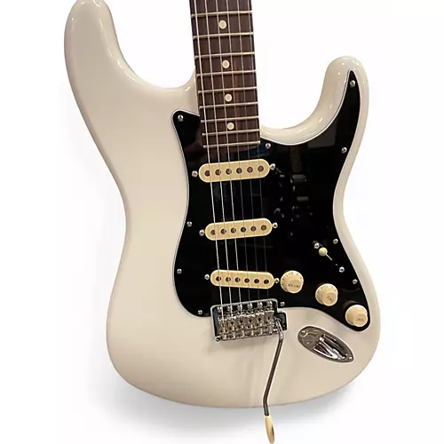 Used Fender American Performer Stratocaster SSS Alpine White Solid Body Electric Guitar Alpine White