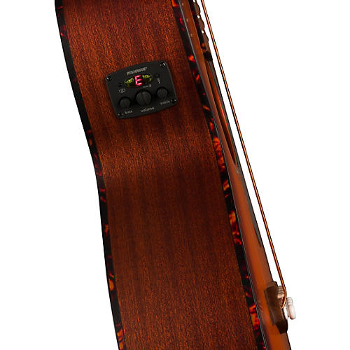 Fender CB-60SCE Acoustic-Electric Bass Guitar Aged Cognac Burst