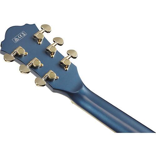 Ibanez Artcore AS73G Semi-Hollow Electric Guitar Moonstone Silver Flat