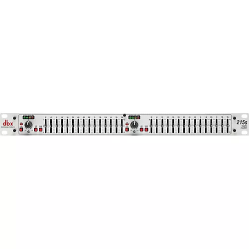 dbx 215s Dual-Channel 15-Band Graphic Equalizer