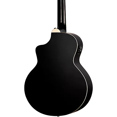 Ortega D7CE 4-String Acoustic Electric Cutaway Bass Guitar Natural