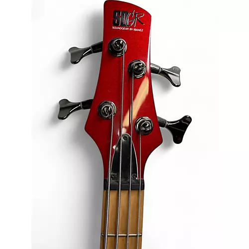 Used Ibanez SR300 Candy Apple Red Electric Bass Guitar Candy Apple Red