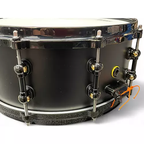 Used Pearl 14X6 matt halpern Black Drum Black 212