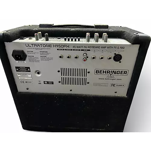 Used Behringer ULTRATONE K450FX Keyboard Amp
