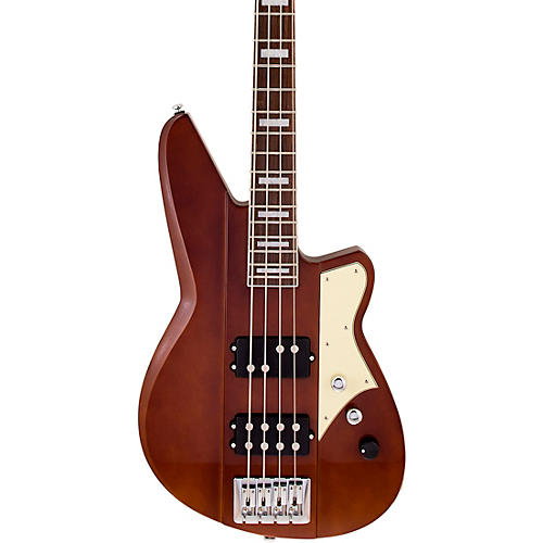 Reverend Thundergun Electric Bass Transparent Cherry