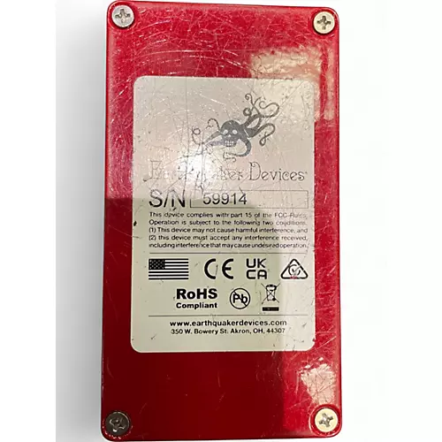Used EarthQuaker Devices Plumes Small Signal Shredder Overdrive Effect Pedal